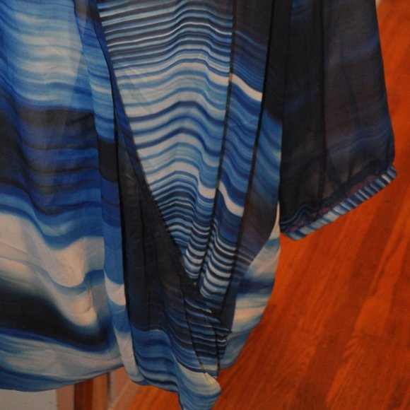 LANE BRYANT Blouse - Various Blue's SZ. 22W/24W - Picture 2 of 3